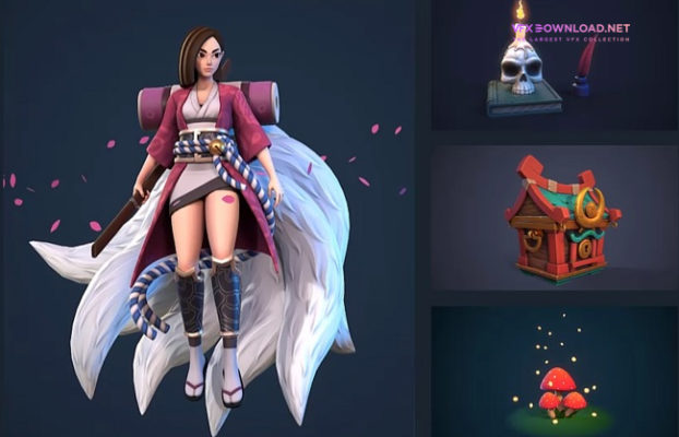 Wingfox – Stylized Texturing for Video Games with Blender with Jose Arley Moreno