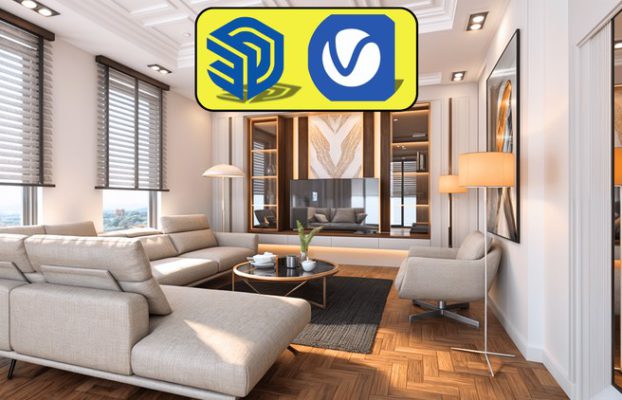 Realistic Interior Rendering with Sketchup VRay 7 By Ufuk ŞEN