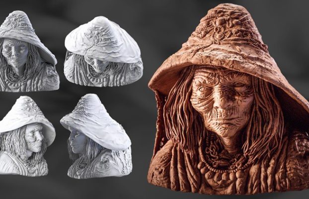 Sculpting a Witch Character in ZBrush By 3DRedBox Studio