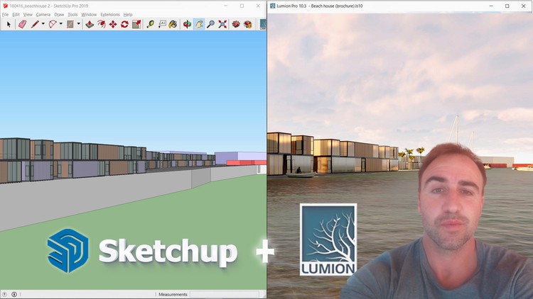 SKETCHUP & LUMION. Look what you can do! By Manuel Pallarés, architect and graphic designer