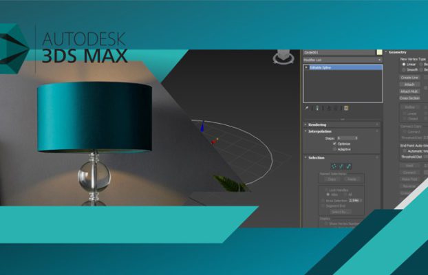 Splines basics for beginners in 3ds max and interior design By Aurelian Castravet