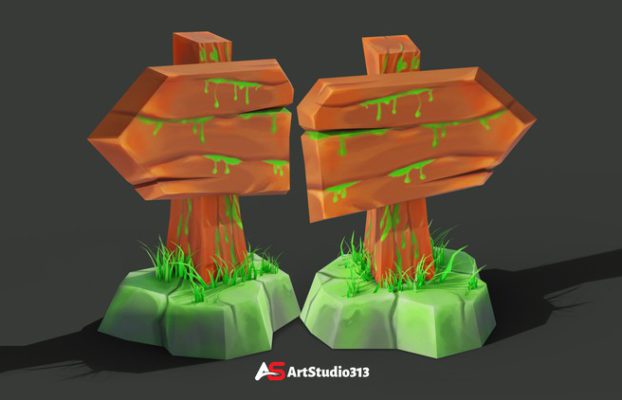 Texture painting game assets in Blender & Photoshop By Art Studio313