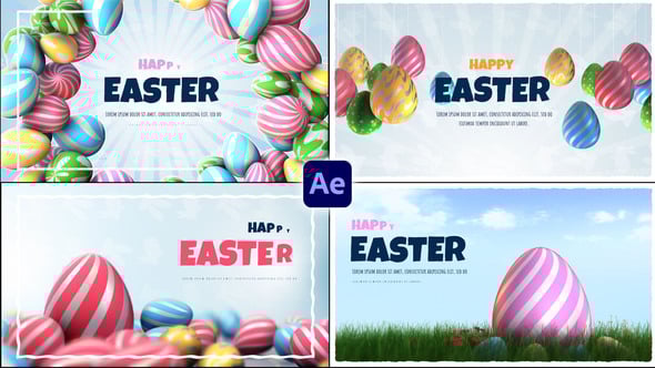 Videohive Easter Greetings Pack