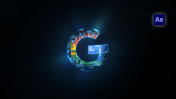 Videohive Pixel Scan Logo