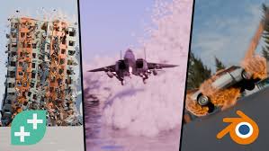 Udemy – Blender 4 Visual Effects Explosions, Destruction & Physics