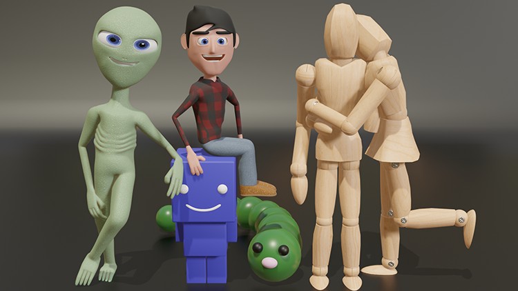 Ultimate Blender 3D Character Creation & Animation Course By Alex Cordebard