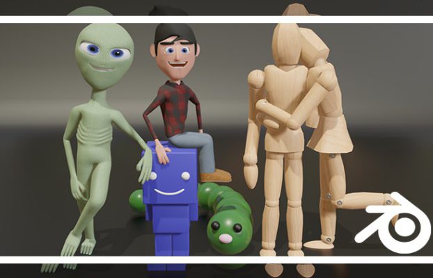 Ultimate Blender 3D Character Creation & Animation Course By Alex Cordebard