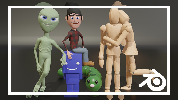 Ultimate Blender 3D Character Creation & Animation Course By Alex Cordebard