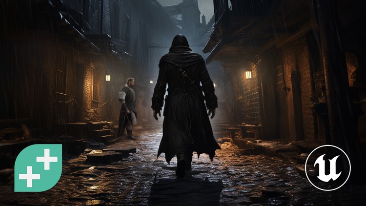 Unreal 5 Stealth Combat: Make Stealth Games in UE5 Blueprint By GameDev.tv Team, Gorka Aranzabal
