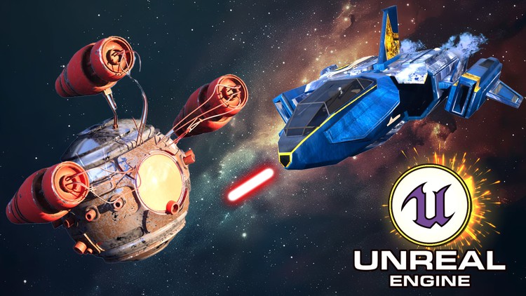 Unreal Engine 5 Blueprints: Step-by-Step Space Shooter Game By 3D Tudor