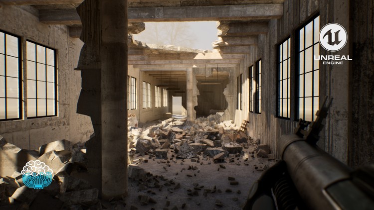 Unreal Engine 5 – Chaos Destruction Complete Course! By 3D College
