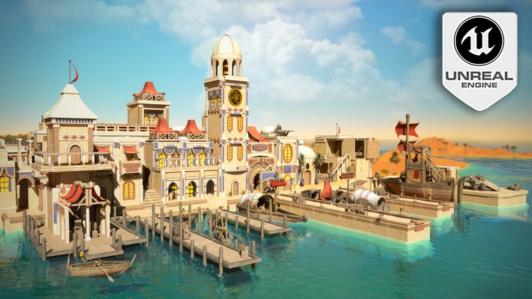Unreal Engine 5 Third Person Game & Stylized Environment By 3D Tudor, Markos Resvanis