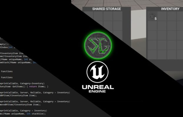 Unreal Engine Multiplayer C++ Inventory, Crafting, Building By Saragan Development
