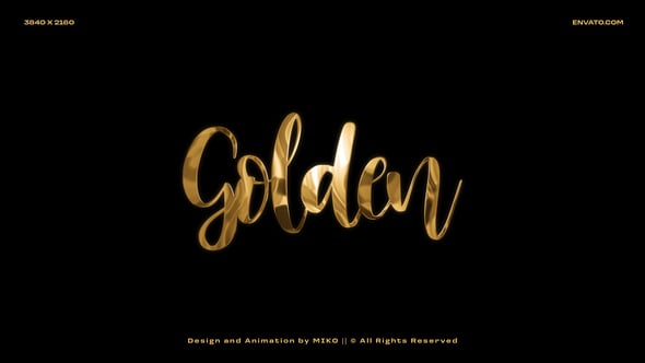 Videohive Gold Logo Reveal 57273287