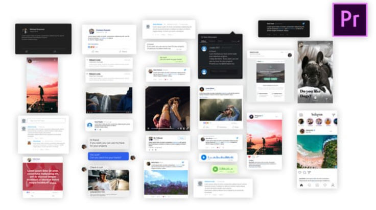 Videohive Animated Social Media Posts
