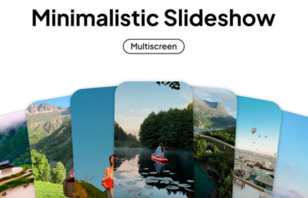 Videohive Minimalistic Slideshow
