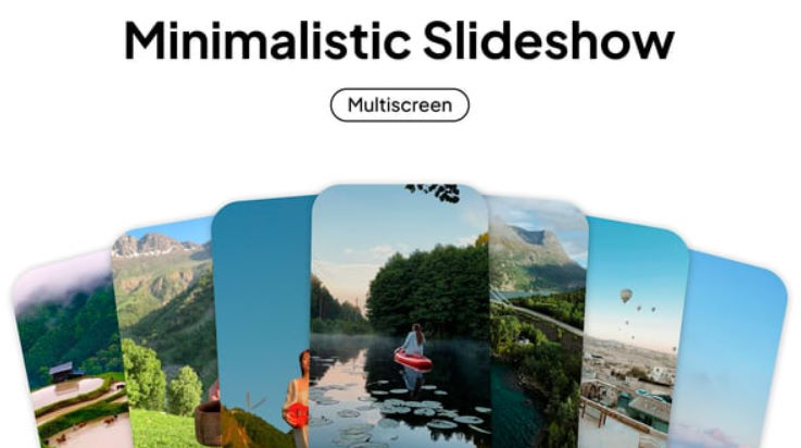 Videohive Minimalistic Slideshow