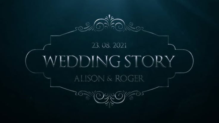 Videohive Silver Wedding Titles