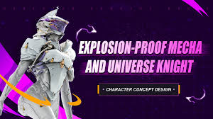 Wingfox – Character Concept Design Explosion-proof Mecha and Universe Knight with Xueyu