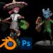 ZBrush: Beginner to Advanced Course on Three Miniatures By Leartes Studios