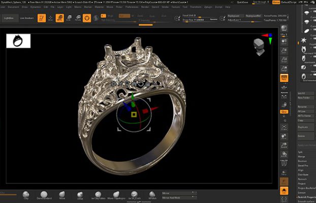 ZBrush for Jewelry Designers By Eric Keller