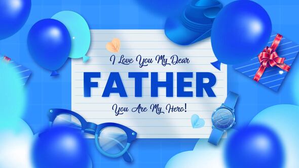 Videohive Happy Fathers Day Intro