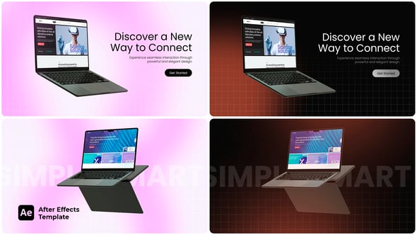 Videohive AI Website Presentation | Laptop Mockup