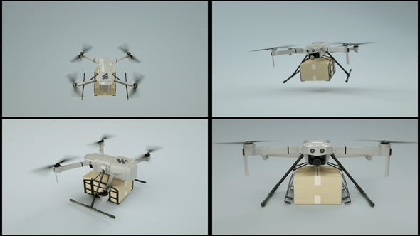 Videohive Drone Logo 58006277