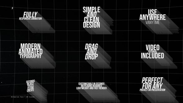 Videohive Animation Text 5.0 | After Effects