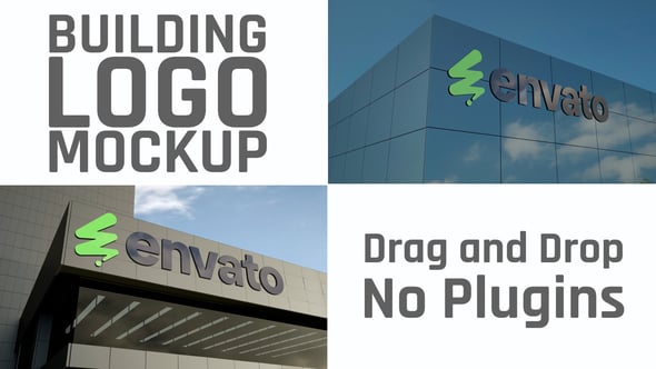 Videohive Building Logo Mockup