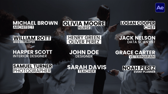 Videohive Fast Minimal Lower Thirds  AE