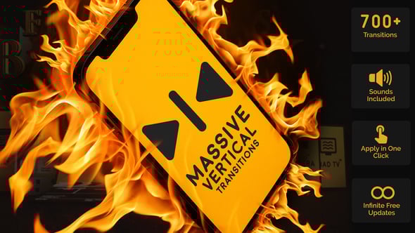 Videohive Massive Vertical Transitions