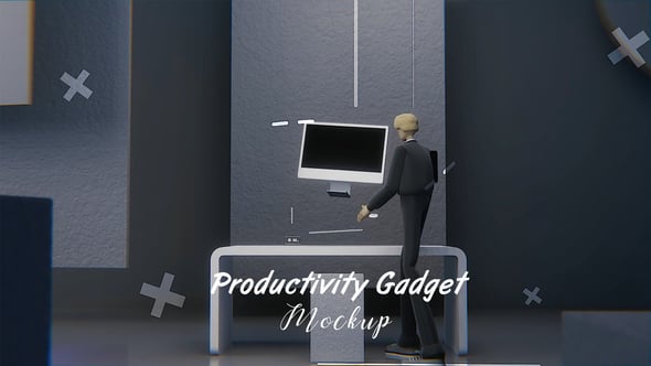 Videohive Productivity Gadget Mockup