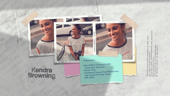 Videohive Photo Profile Intro