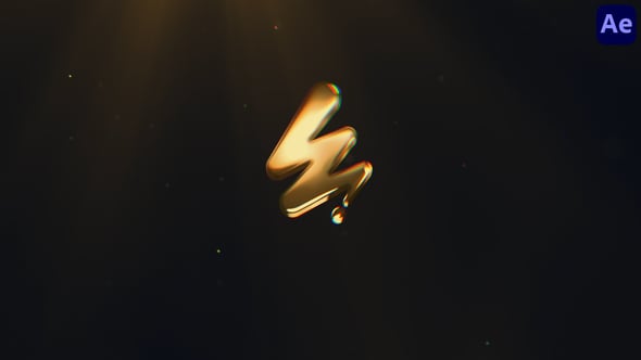 Videohive Gold Logo Animation 58054079