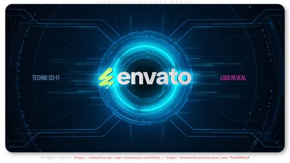 Videohive Techno Sci-Fi Logo Reveal
