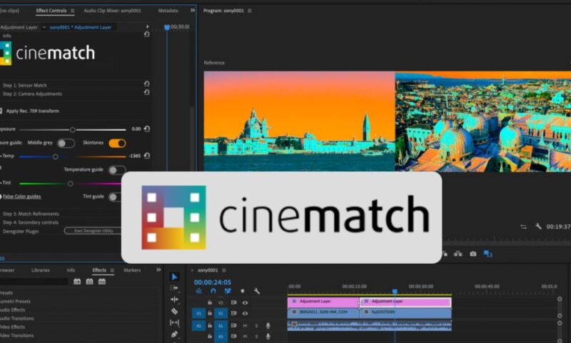 CineMatch v1.41 For Premiere Pro and After Effects