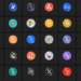 VideoHive 40 Cryptocurrencies for DaVinci Resolve 47518077
