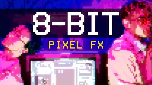 VideoHive 8 Bit Game Effect