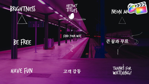 VideoHive Abstract Scribble Titles for FCPX