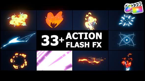 VideoHive Action Flash FX Overlays | FCPX