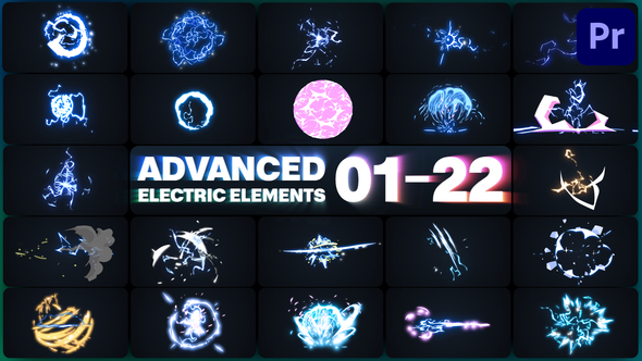 VideoHive Advanced Electric Elements for Premiere Pro
