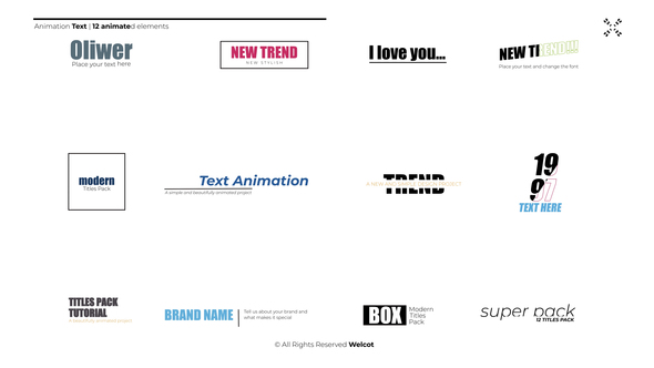 VideoHive Animation Text | MOGRT (PP)