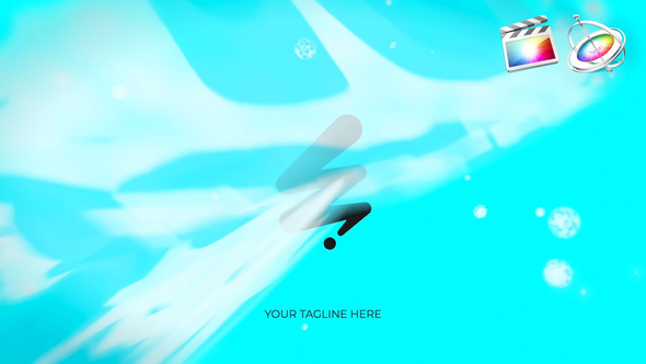 VideoHive Anime Style Water Splash Logo Unveil