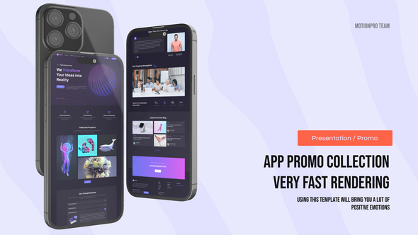 VideoHive App Promo Phone Mockup