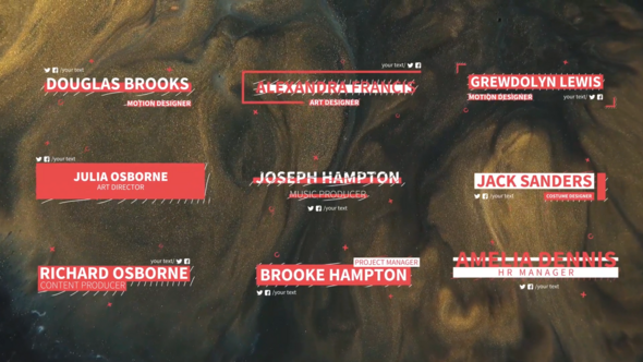 VideoHive Auto Resize Lower Thirds