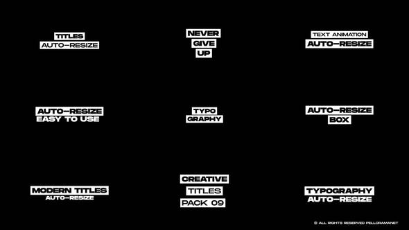 VideoHive Auto-Resize Titles 1.0 | MOGRT