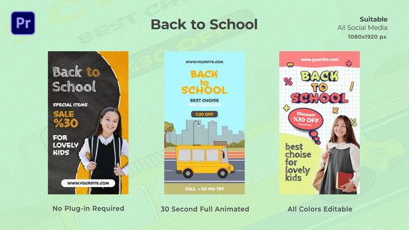 VideoHive Back to School