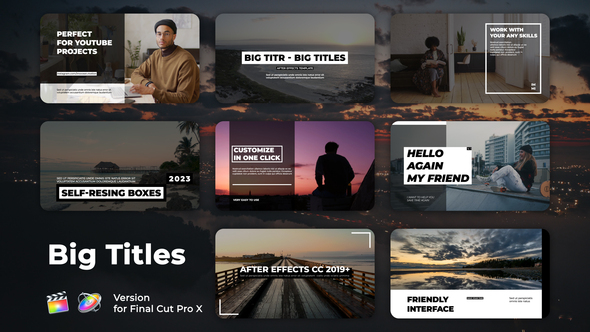 VideoHive Big Titles | Final Cut Pro X