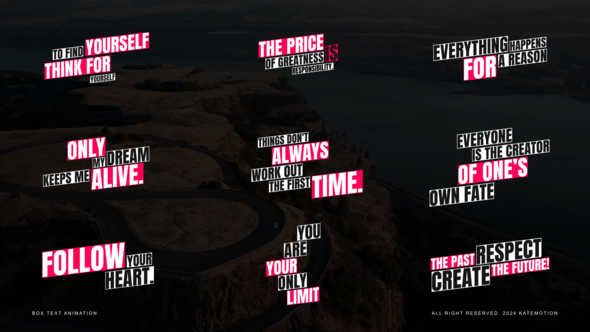 VideoHive Box Text Animation | Final Cut Pro X